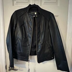 Faux Leather Jacket